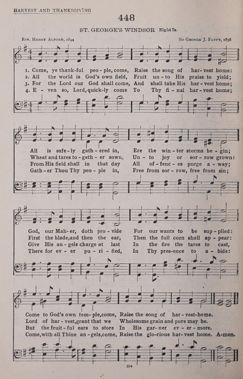 The New Baptist Praise Book: or hymns of the centuries page 394