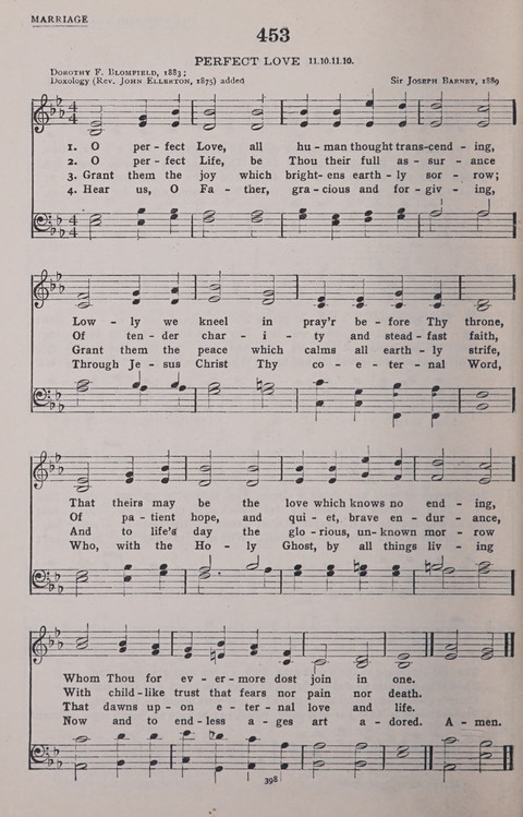 The New Baptist Praise Book: or hymns of the centuries page 398