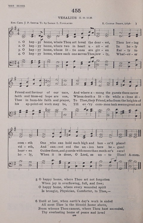 The New Baptist Praise Book: or hymns of the centuries page 400