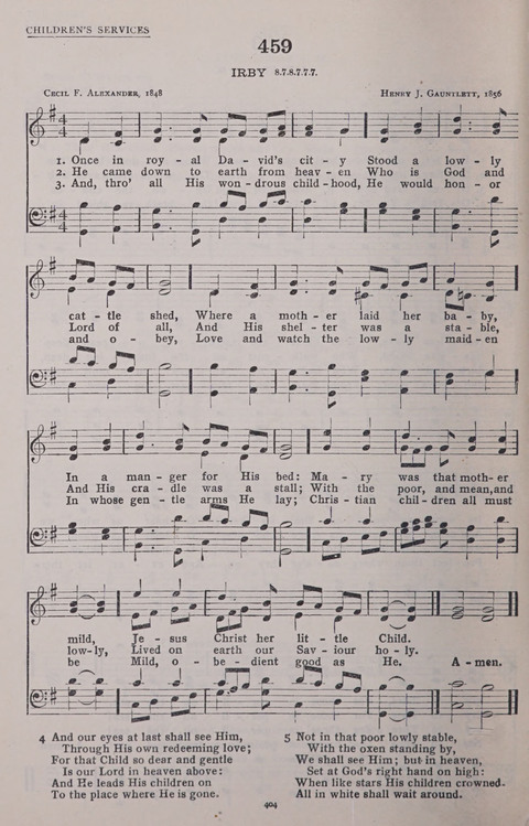 The New Baptist Praise Book: or hymns of the centuries page 404