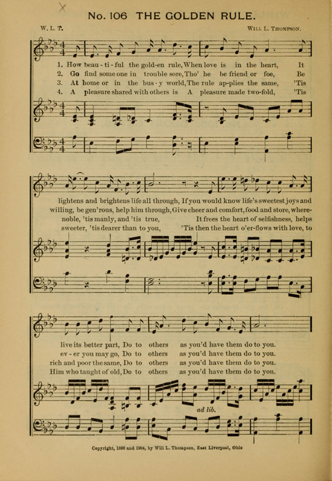 The New Century Hymnal page 106