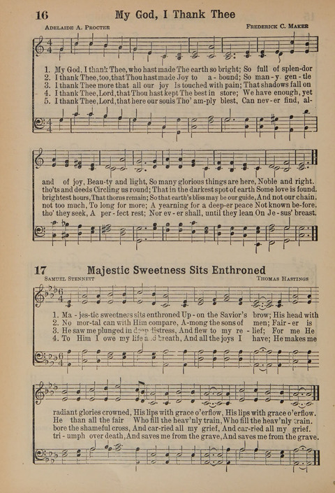 The New Cokesbury Hymnal: For General Use In Religious Meetings page 12