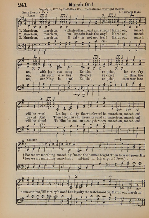 The New Cokesbury Hymnal: For General Use In Religious Meetings page 190