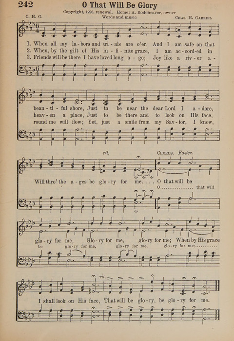 The New Cokesbury Hymnal: For General Use In Religious Meetings page 191