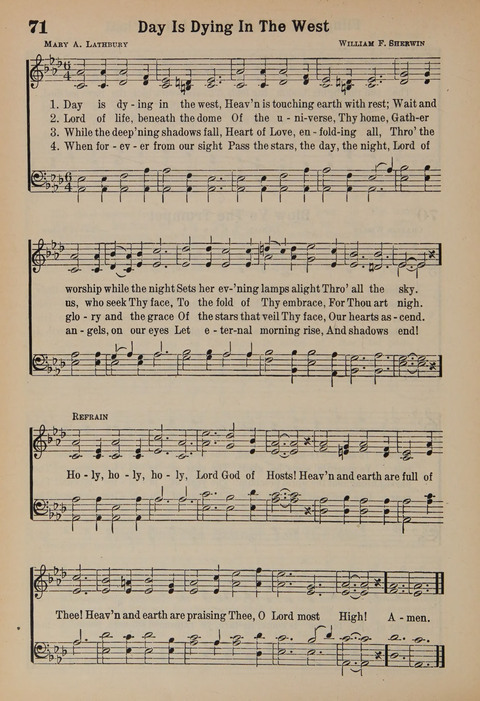 The New Cokesbury Hymnal: For General Use In Religious Meetings page 54