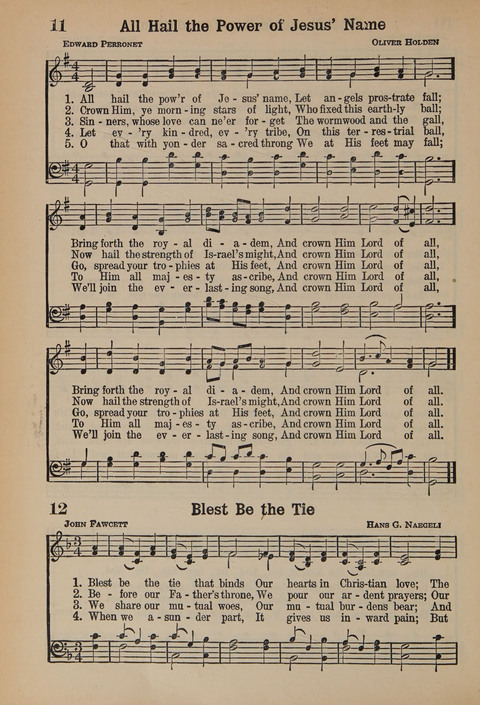 The New Cokesbury Hymnal: For General Use In Religious Meetings page 8