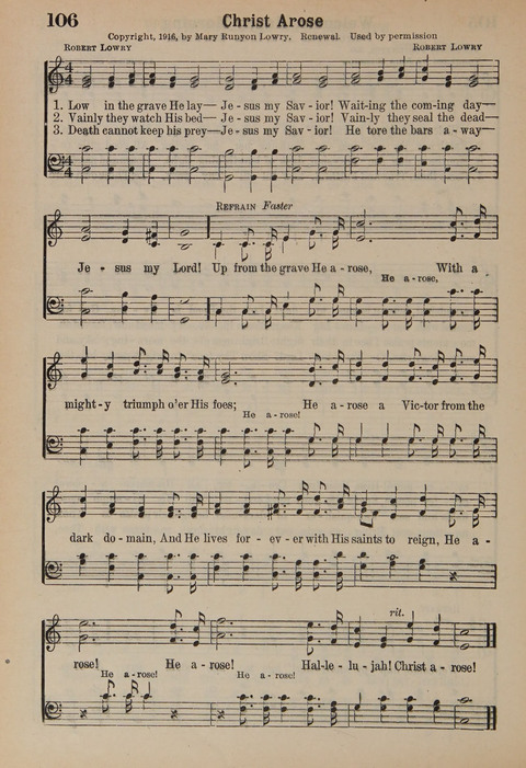 The New Cokesbury Hymnal: For General Use In Religious Meetings page 84