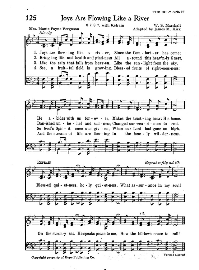 The New Christian Hymnal page 111