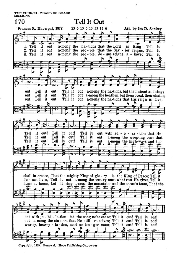 The New Christian Hymnal page 150