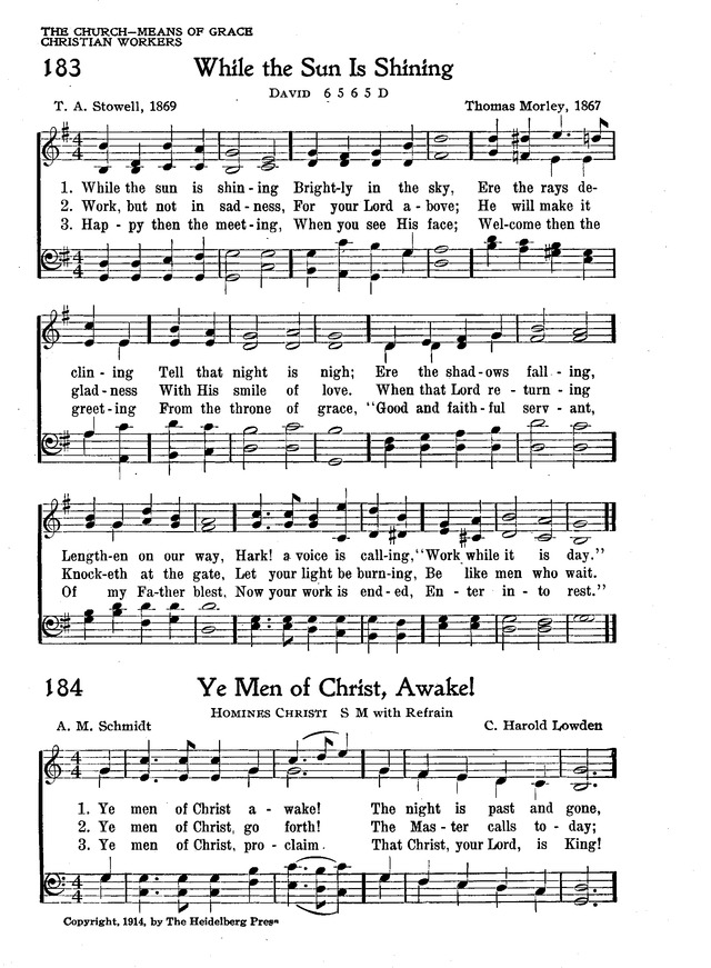 The New Christian Hymnal page 160