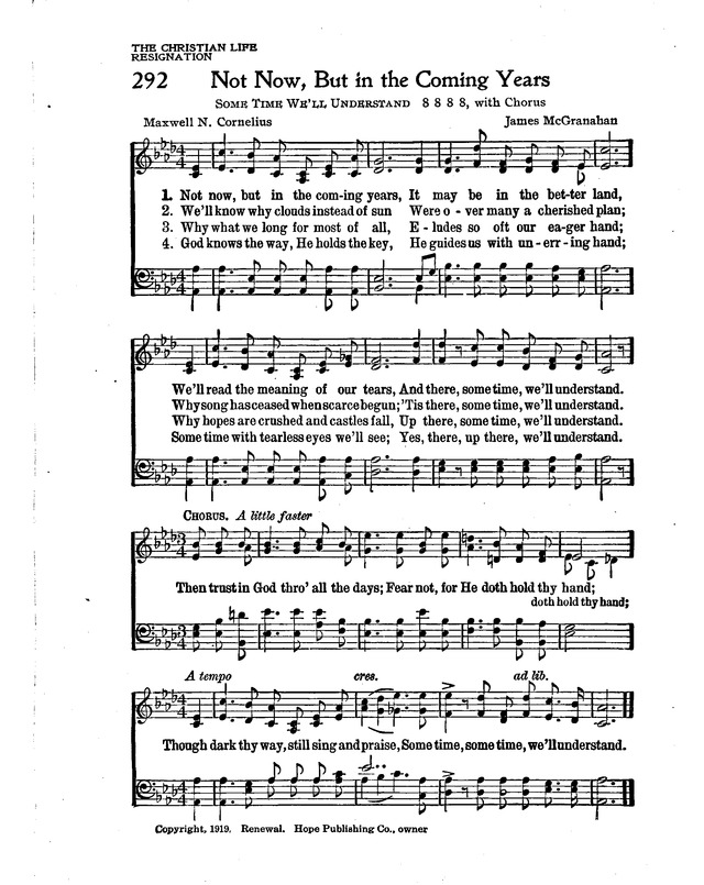 The New Christian Hymnal page 252