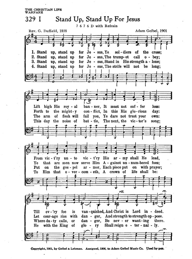 The New Christian Hymnal page 284