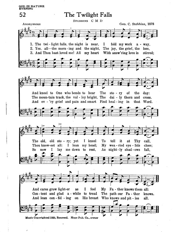 The New Christian Hymnal page 44