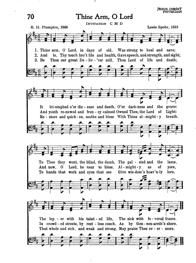 The New Christian Hymnal page 61