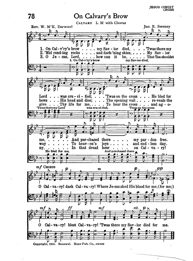 The New Christian Hymnal page 69