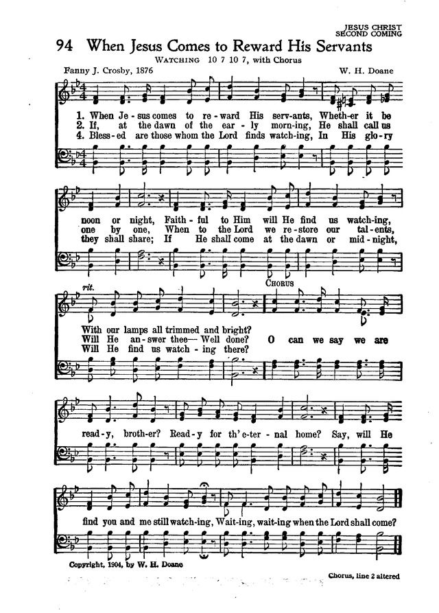 The New Christian Hymnal page 85