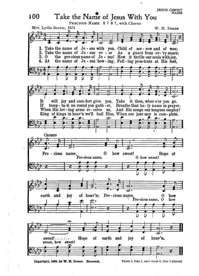 The New Christian Hymnal page 91