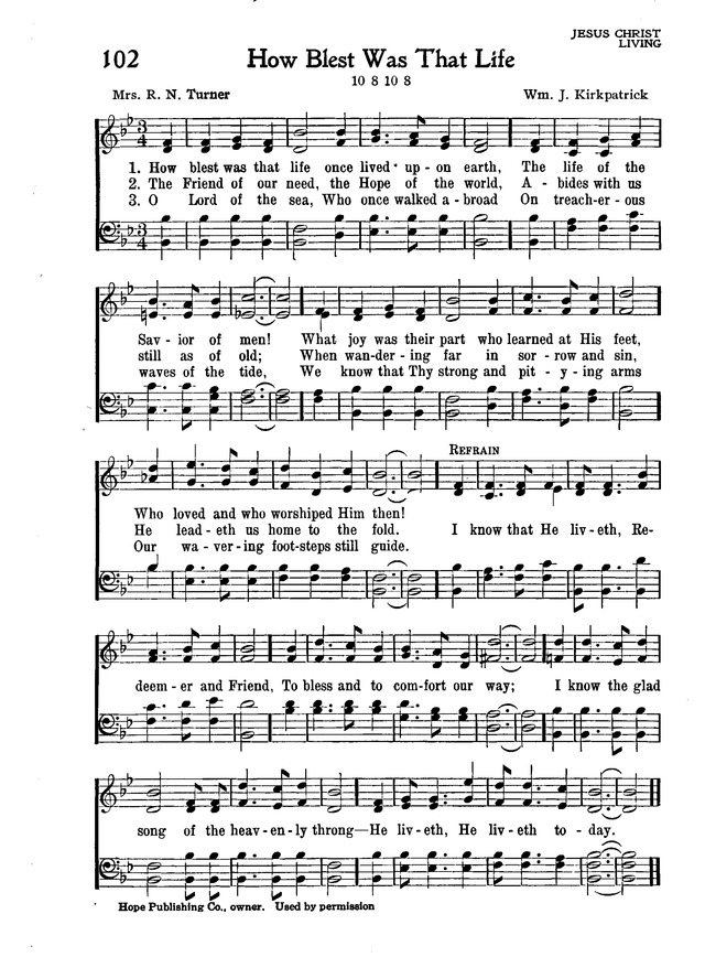 The New Christian Hymnal page 93