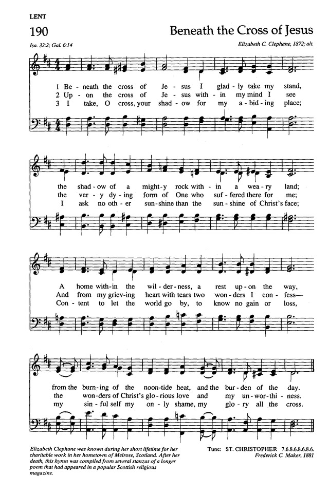 The New Century Hymnal page 281