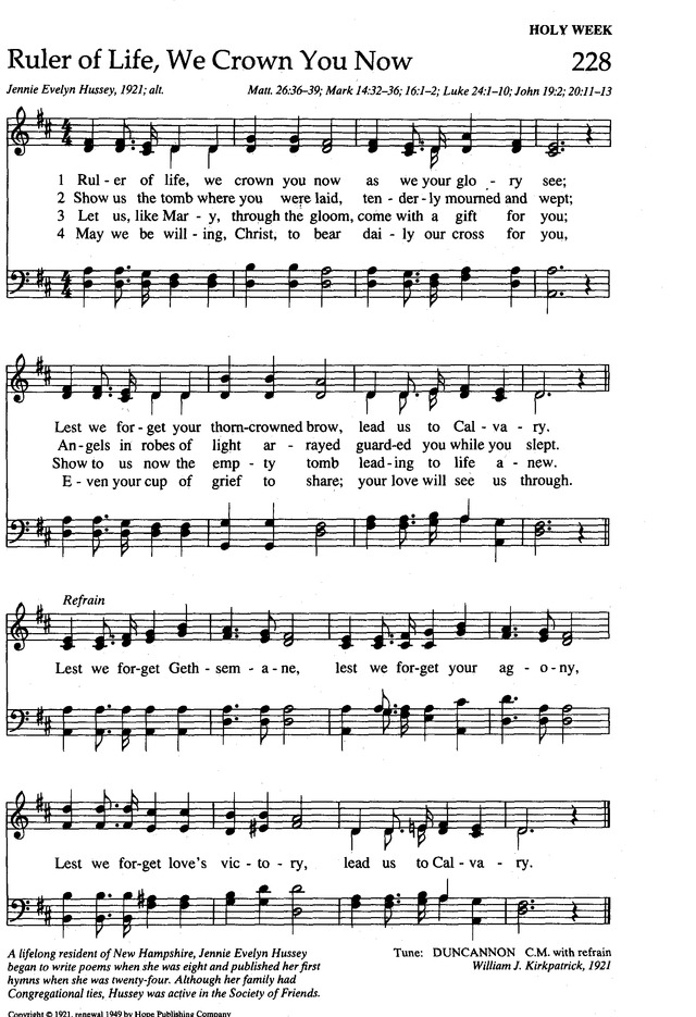 The New Century Hymnal page 318