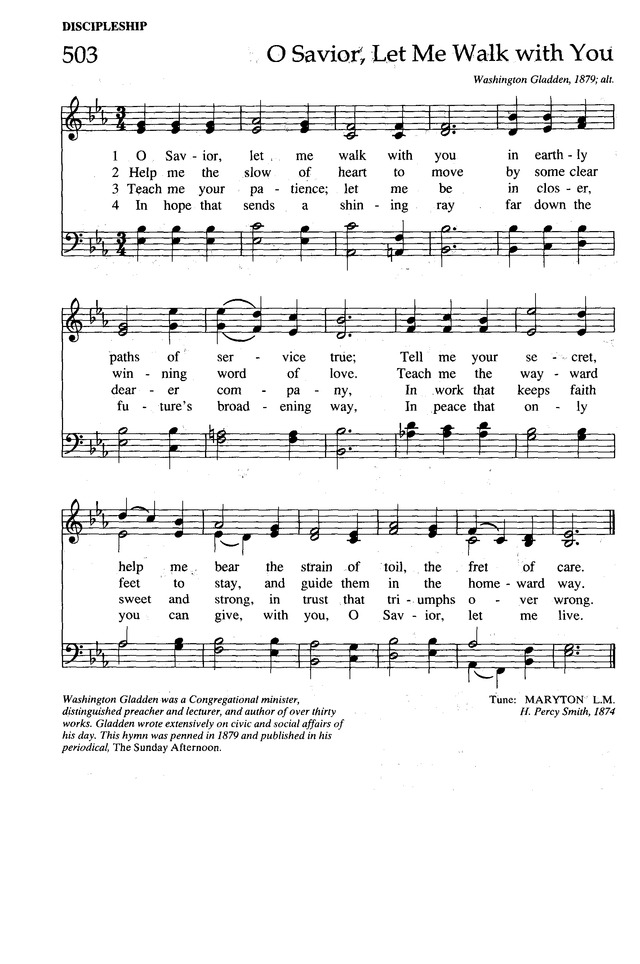 The New Century Hymnal page 607