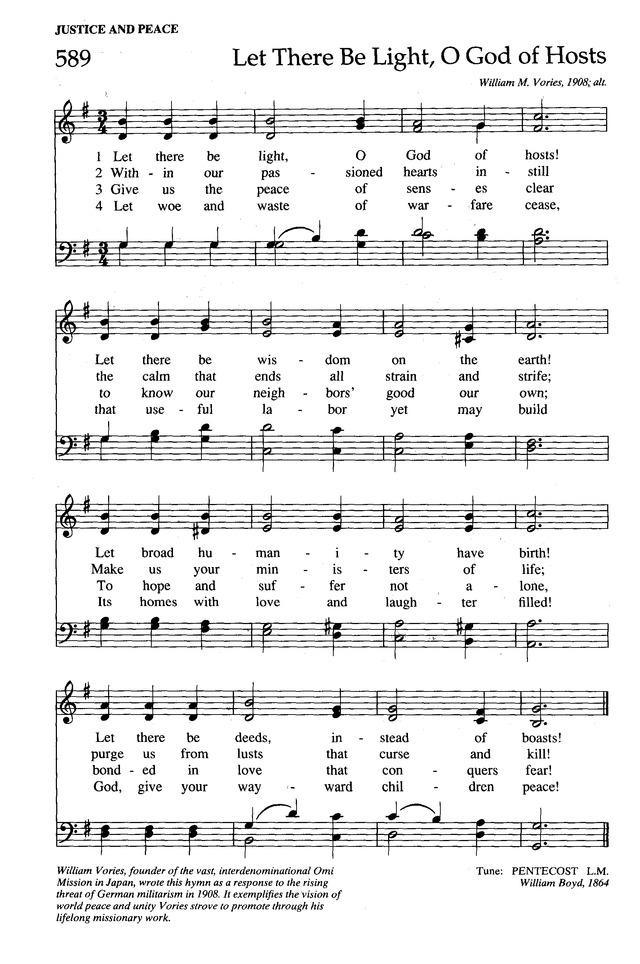 The New Century Hymnal page 695
