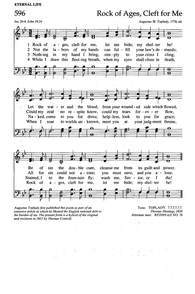 The New Century Hymnal page 703