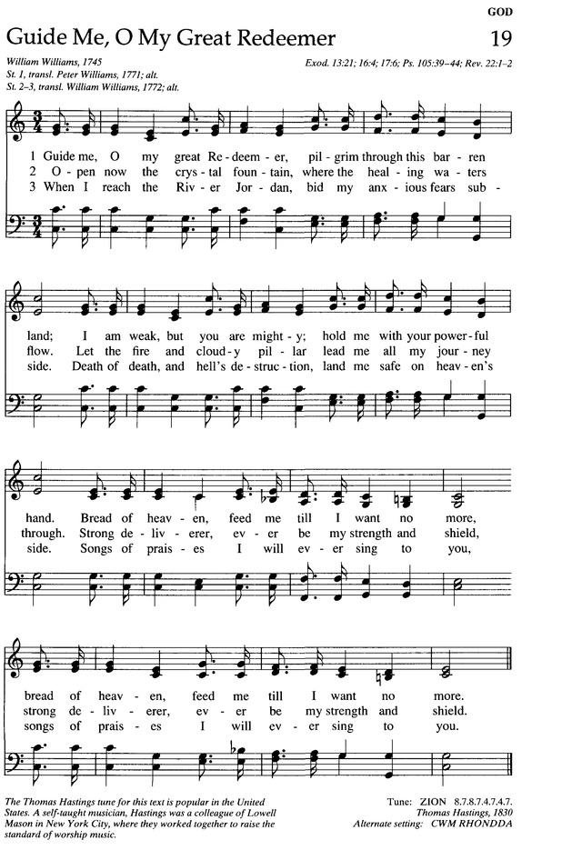 The New Century Hymnal page 98