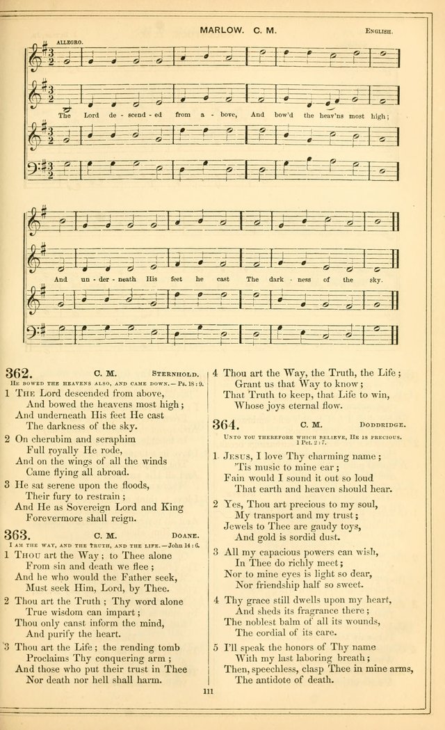 The New Congregational Hymn and Tune Book, for Public, Social and Private  Worship page 126