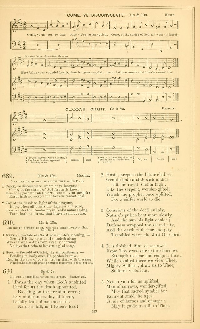 The New Congregational Hymn and Tune Book, for Public, Social and Private  Worship page 228