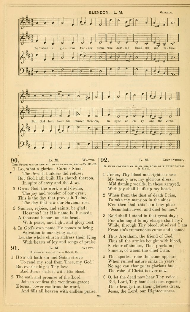 The New Congregational Hymn and Tune Book, for Public, Social and Private  Worship page 41