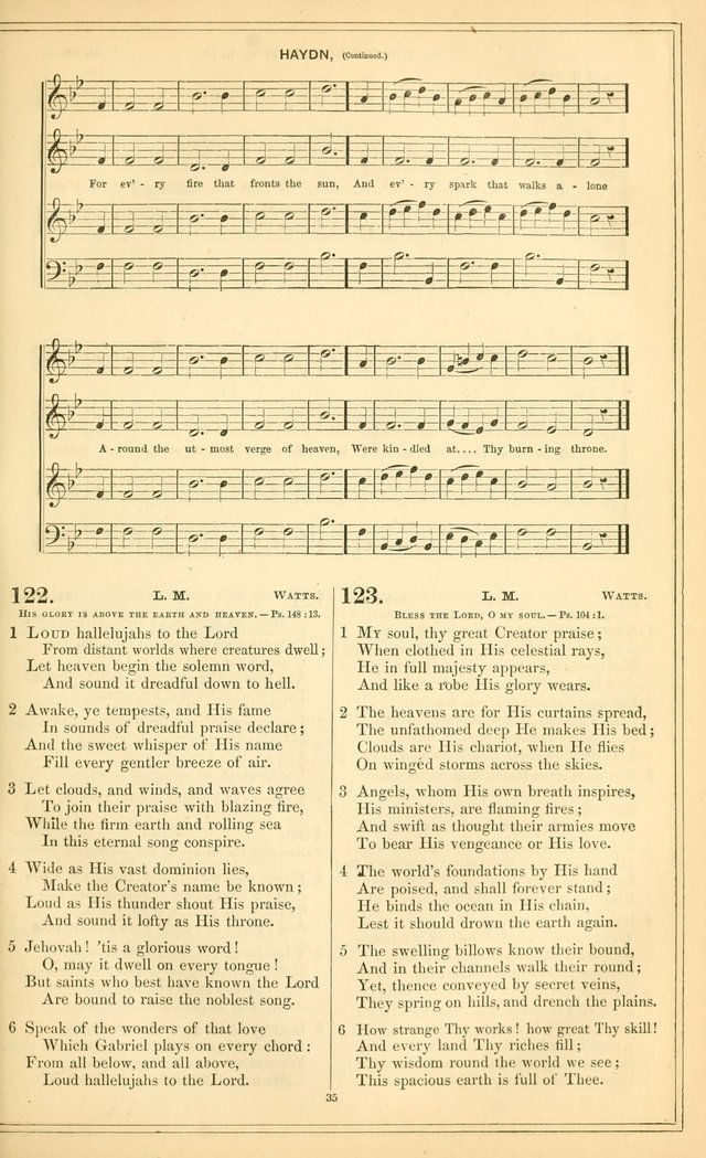 The New Congregational Hymn and Tune Book, for Public, Social and Private  Worship page 50