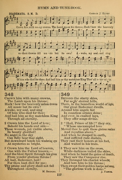 New Christian Hymn and Tune Book page 116