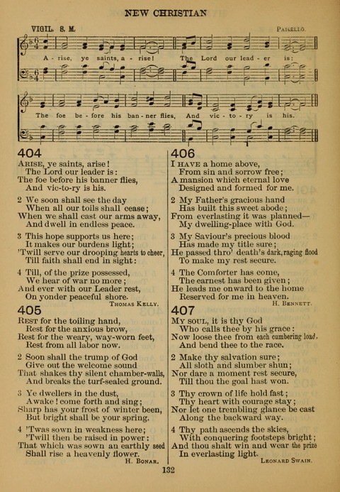 New Christian Hymn and Tune Book page 131