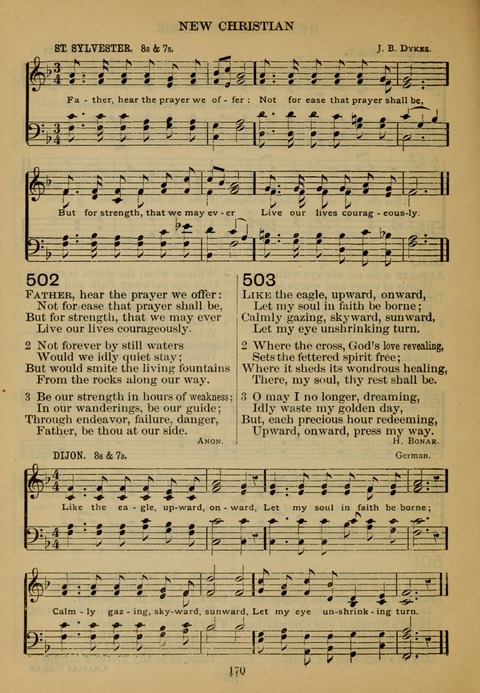 New Christian Hymn and Tune Book page 169
