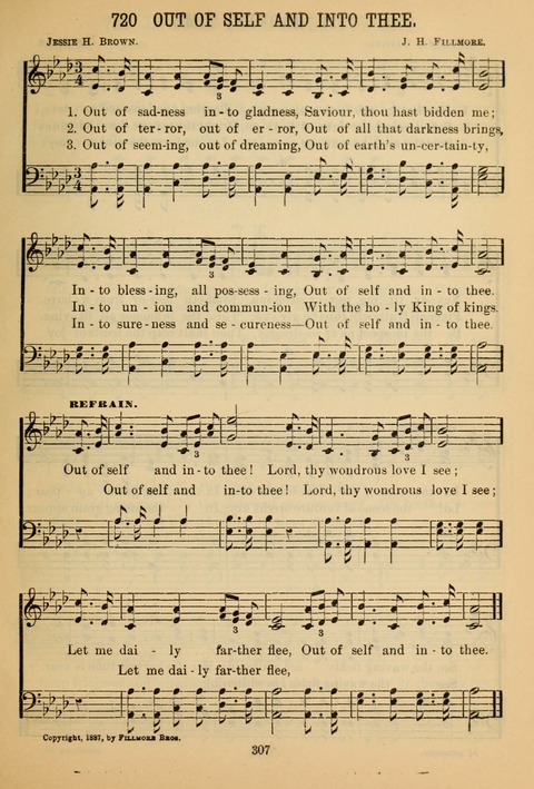 New Christian Hymn and Tune Book page 306