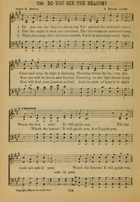 New Christian Hymn and Tune Book page 323