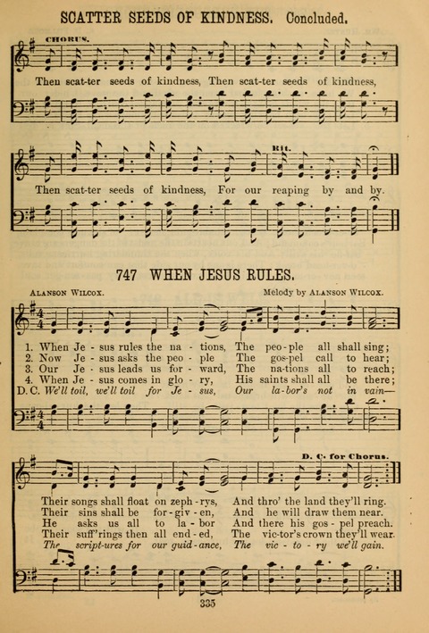 New Christian Hymn and Tune Book page 334