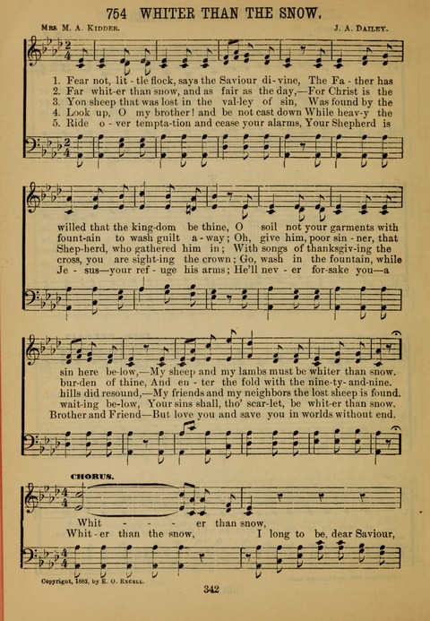 New Christian Hymn and Tune Book page 341