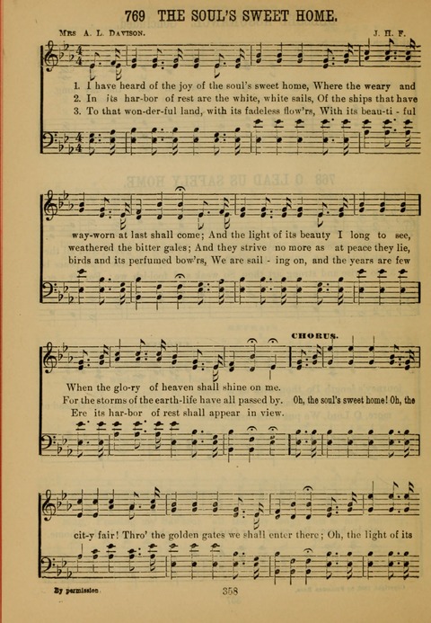 New Christian Hymn and Tune Book page 357