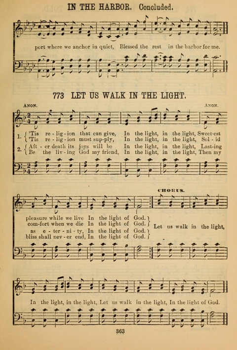 New Christian Hymn and Tune Book page 362