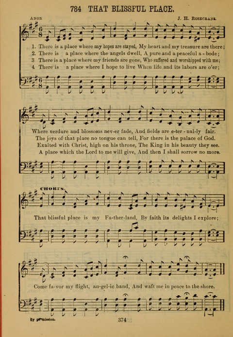 New Christian Hymn and Tune Book page 373