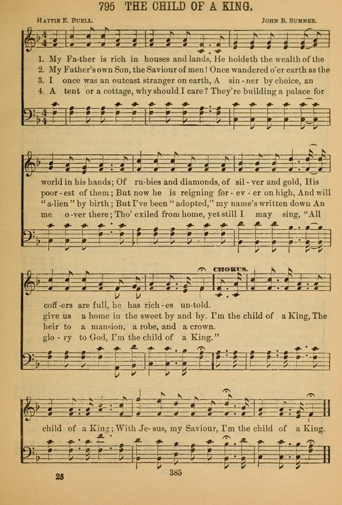 New Christian Hymn and Tune Book page 384