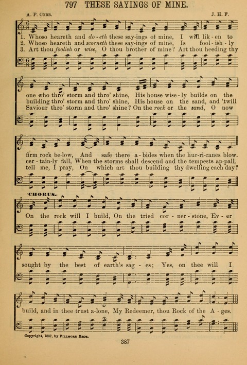 New Christian Hymn and Tune Book page 386