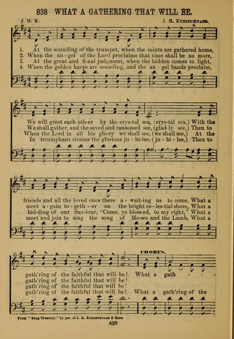 New Christian Hymn and Tune Book page 429