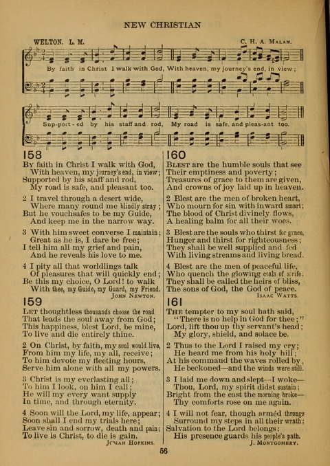 New Christian Hymn and Tune Book page 55
