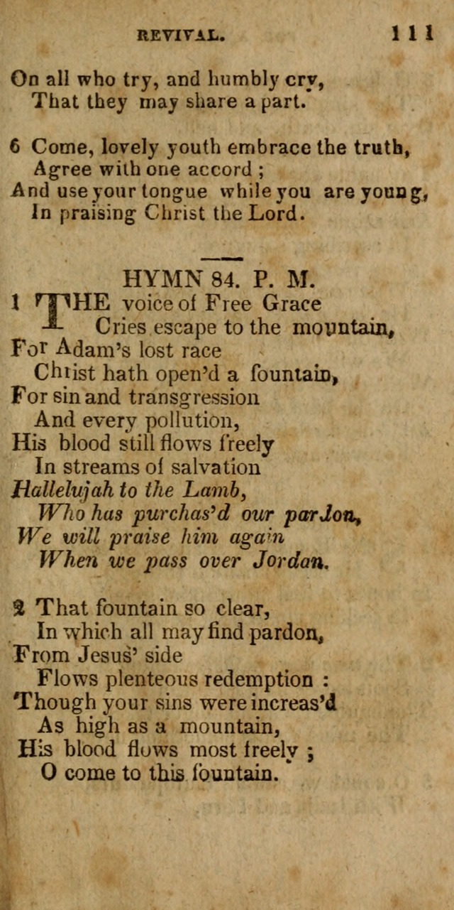 The New England Collection of Hymns and Spiritual Songs: adapted to prayer, conference and camp-meetings page 117
