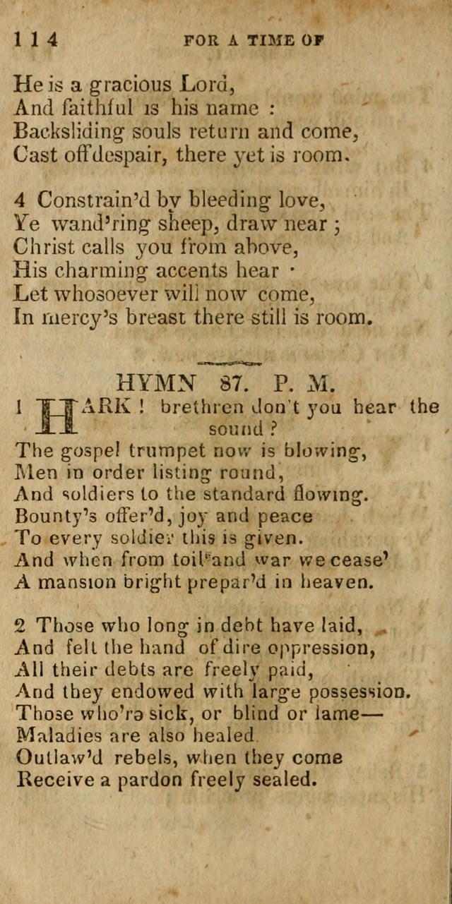 The New England Collection of Hymns and Spiritual Songs: adapted to prayer, conference and camp-meetings page 120