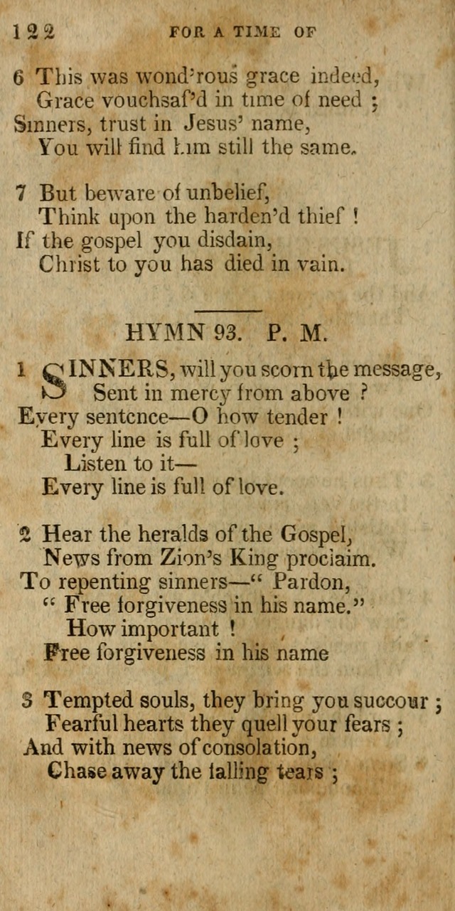 The New England Collection of Hymns and Spiritual Songs: adapted to prayer, conference and camp-meetings page 128