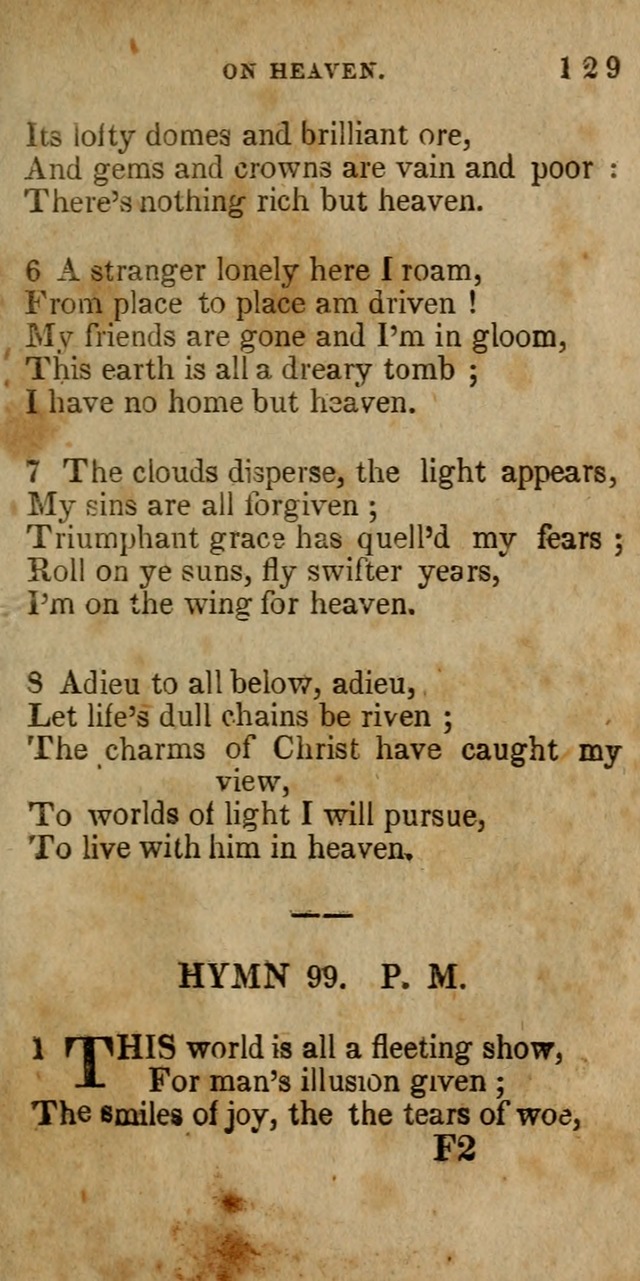 The New England Collection of Hymns and Spiritual Songs: adapted to prayer, conference and camp-meetings page 135